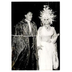 Elizabeth Taylor & Richard Burton at the Save Venice Ball