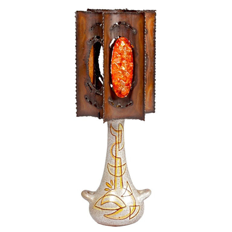 Accolay Ceramic French Table Lamp
