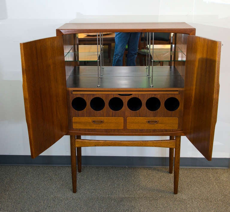 Danois Meuble à cocktails Mid Century - Meuble bar