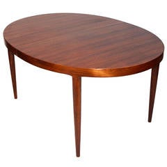 Mid-Century Danish Walnut Oval Dining Table by Moreddi Co.
