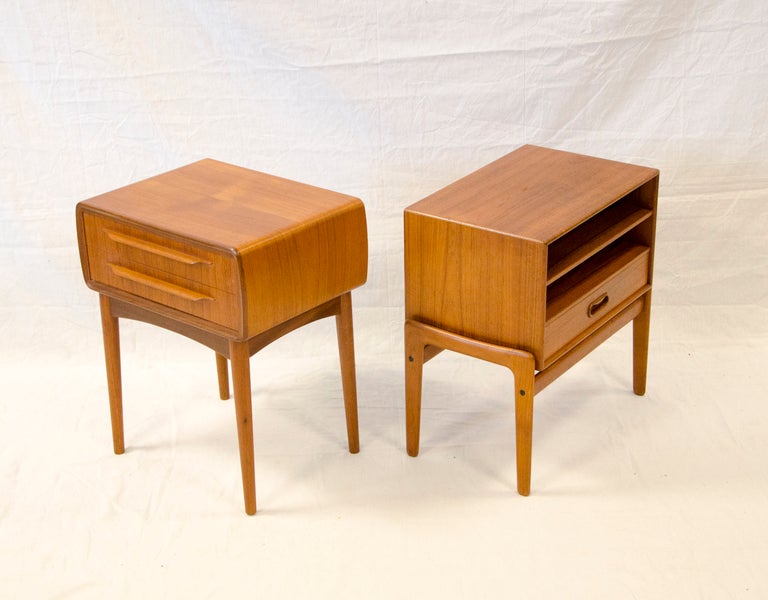 Danish Modern Nightstands at 1stdibs