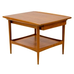 Danish Teak End Table - Moreddi