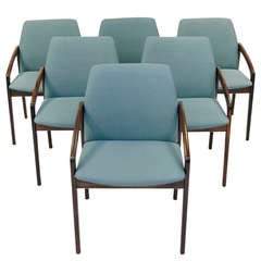 Set of Six Rosewood Dining Chairs - Kai Kristiansen