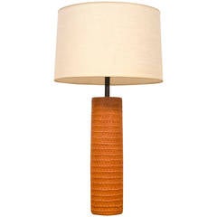 Mid Century Studio Pottery Table Lamp