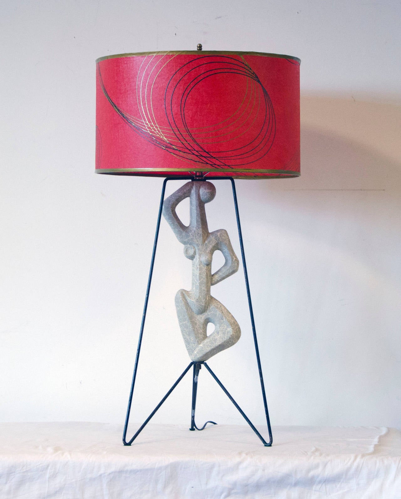 Stylized Table Lamp by Frederick Weinberg