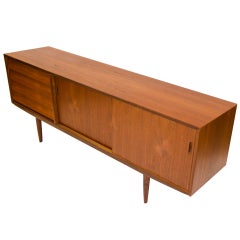 Teak & Walnut Credenza