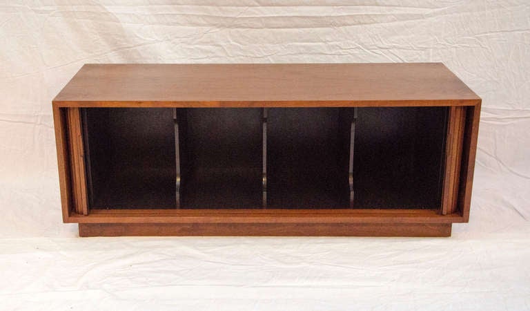 record storage credenza