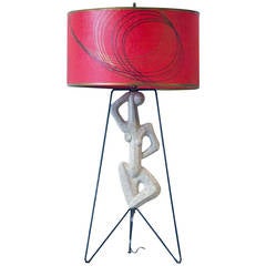 Stylized Table Lamp by Frederick Weinberg