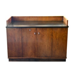 Mid Century Walnut Bar/Liquor Cabinet