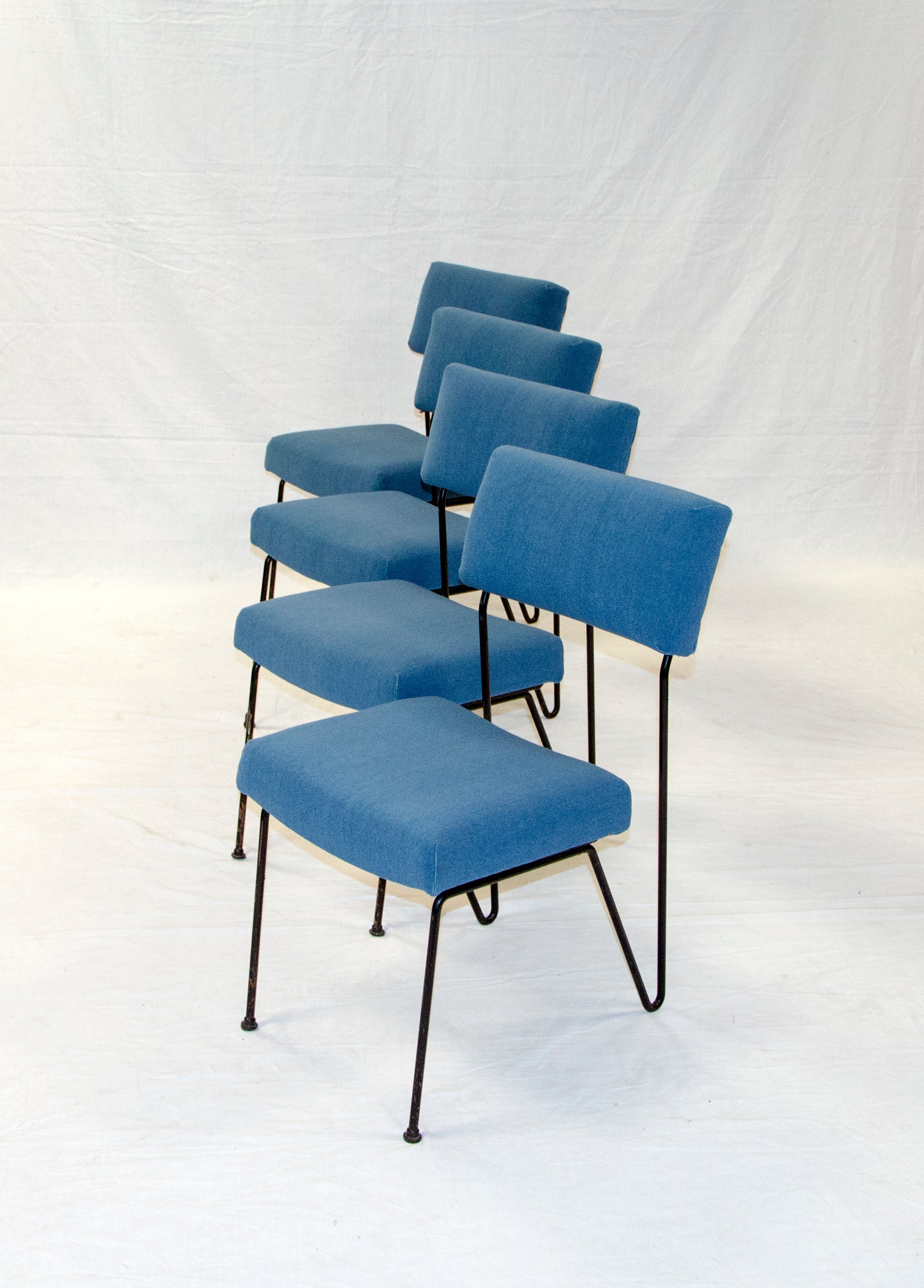 California Modernist Set of Four Chairs Dorothy Schindele