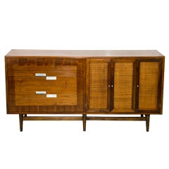 Walnut Credenza, Dresser - American of Martinsville