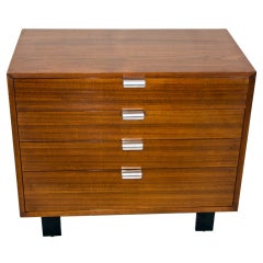 Walnut Four Drawer Dresser, George Nelson - Herman Miller