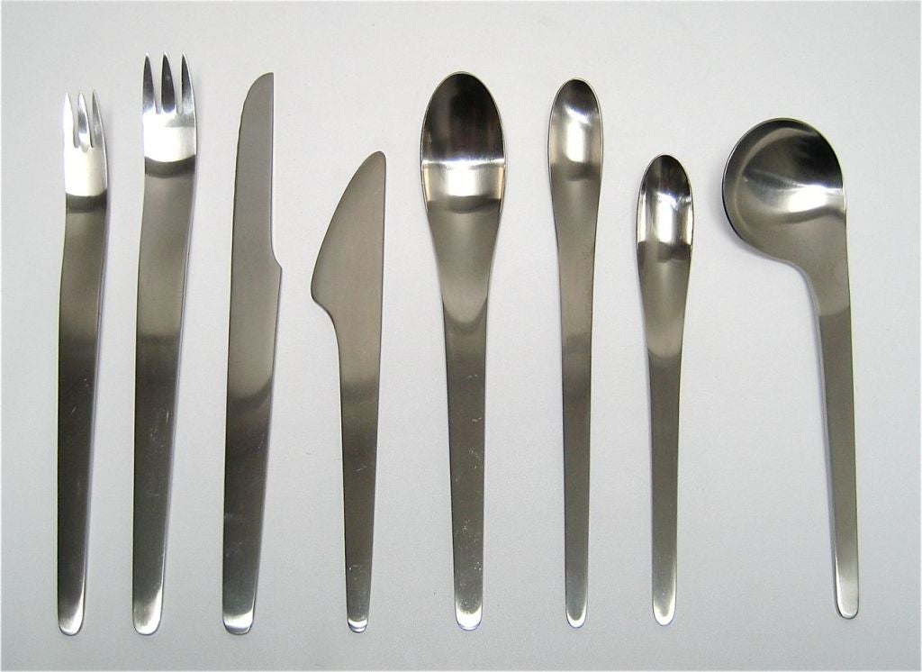 Danish AJ Flatware by Arne Jacobsen for A. Michelsen