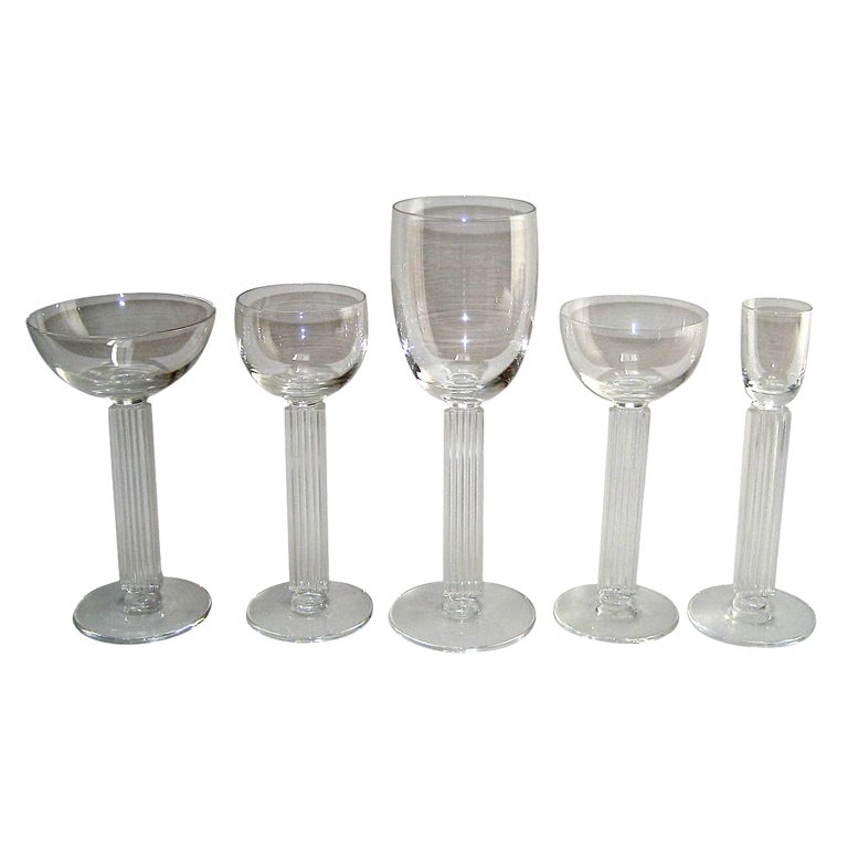 Libbey "Embassy" Crystal Stemware at 1stDibs