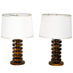 Pair of Table Lamps  Art-Deco/Mid Century