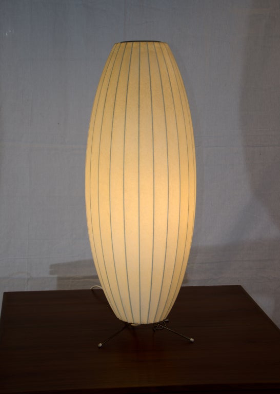 American Vintage Cigar Shape Bubble Lamp, Howard Miller-George Nelson