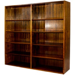 Rosewood Danish Bookcase