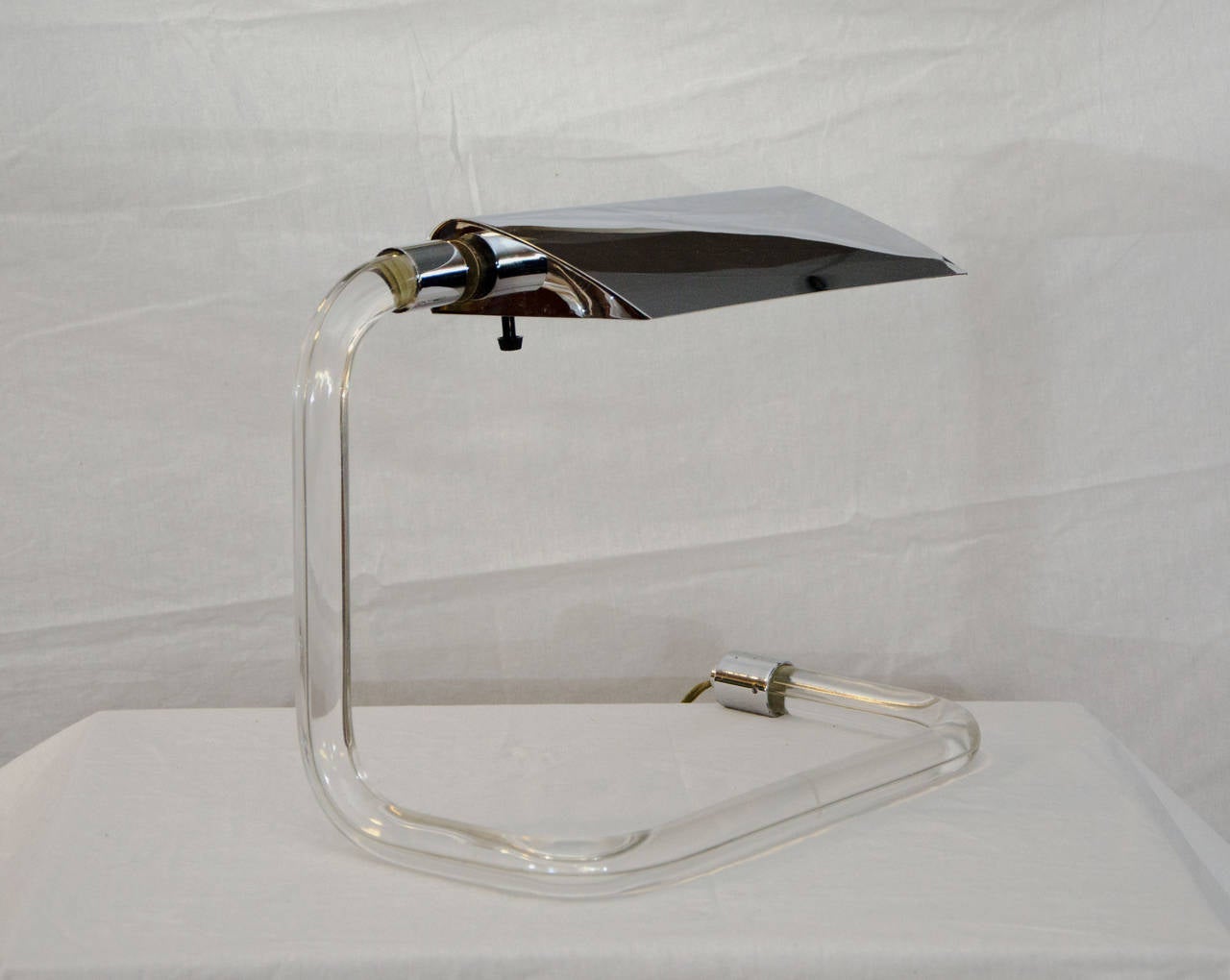 American Mid-Century Desk Lamp, Crylicord by Peter Hamburger
