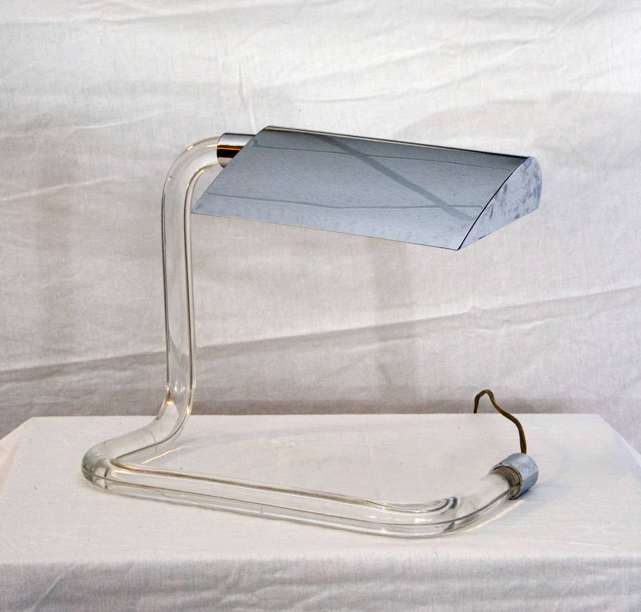 Mid-Century Modern Mid-Century Desk Lamp, Crylicord by Peter Hamburger