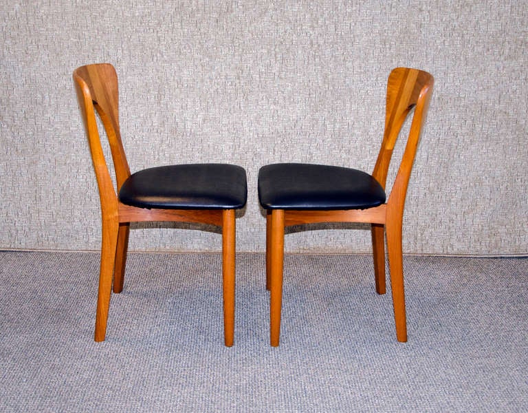 Danish Teak Dining Chairs Set of 8 - Neils Koefoeds 1