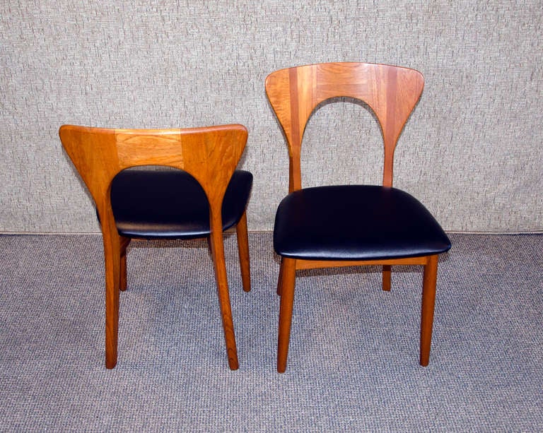 Danish Teak Dining Chairs Set of 8 - Neils Koefoeds 3