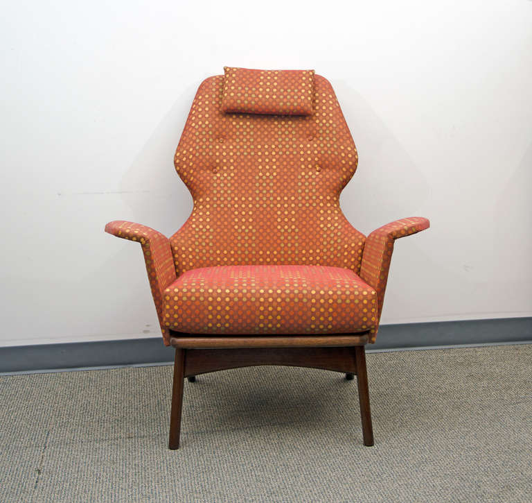adrian pearsall chair and ottoman
