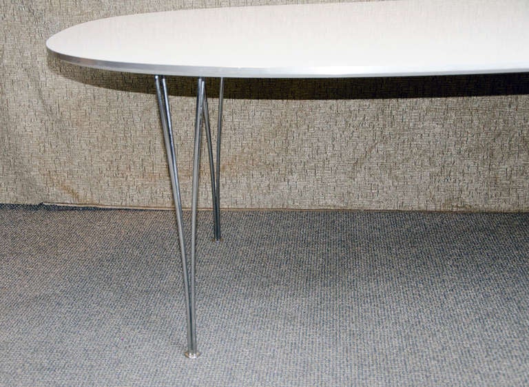 Danish Fritz Hansen Dining Table - Piet Hein/Bruno Mathsson