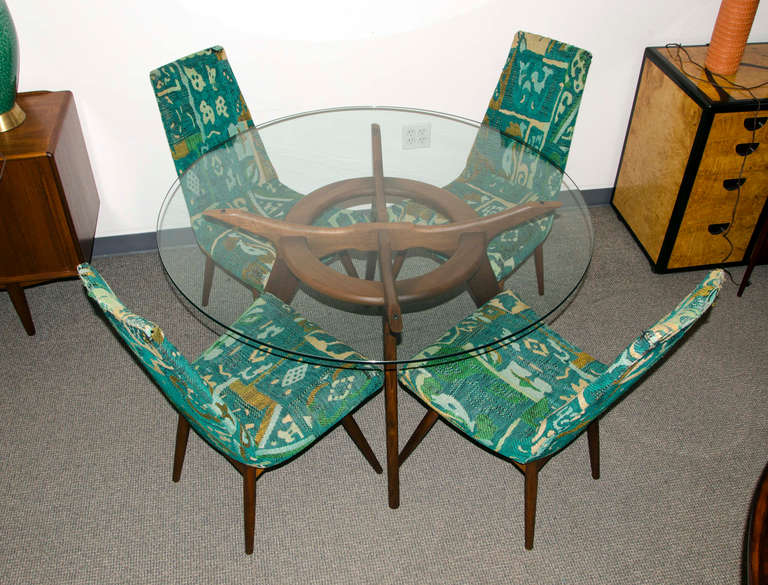 20th Century Mid Century Dining Set by Adrian Pearsall