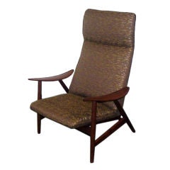 Illum Wikkelso Danish Teak lounge Chair