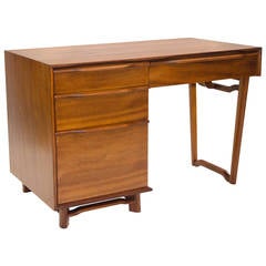 American Mid Century Writing Desk, Medium-Sized