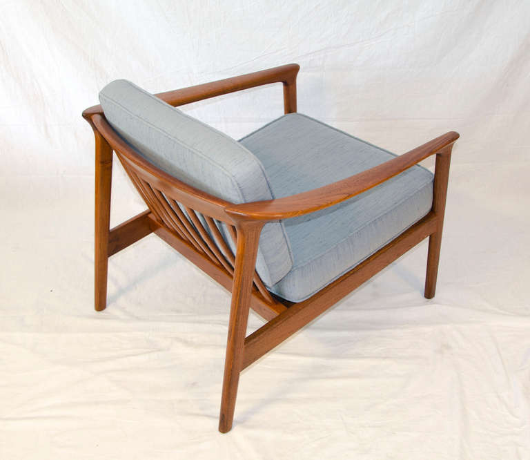 Mid-Century Modern Teak Lounge Chair, Folke Ohlsson
