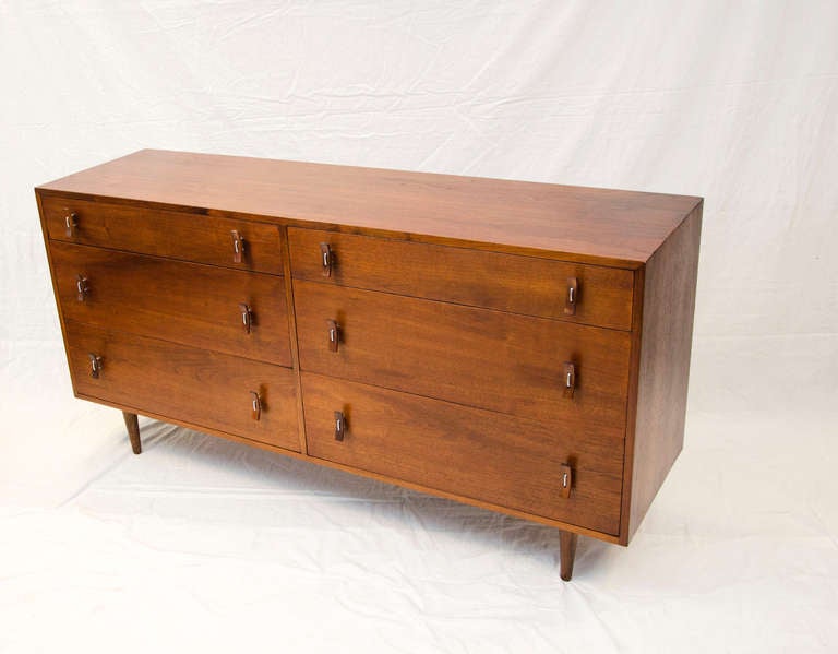 Mid Century Walnut Dresser - Glenn of California - Stanley Young