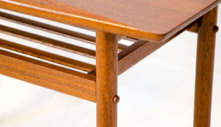 Danish Teak Occasional  Table by Grete Jalk In Excellent Condition In Crockett, CA