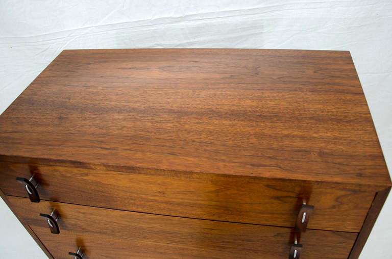Walnut Mid Century Small Dresser by Glenn of California