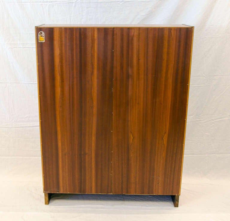 Mid Century Danish Walnut Bookcase by Poul Hundevad In Excellent Condition In Crockett, CA