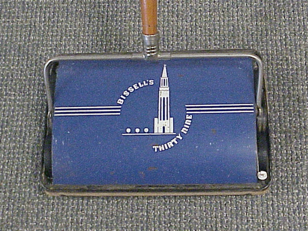 Metal 1939 Worlds Fair Bissell Carpet Sweeper