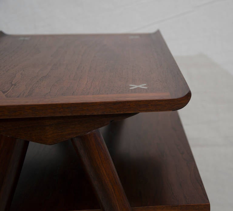 Mid-Century American of Martinsville Magazine End Table 1