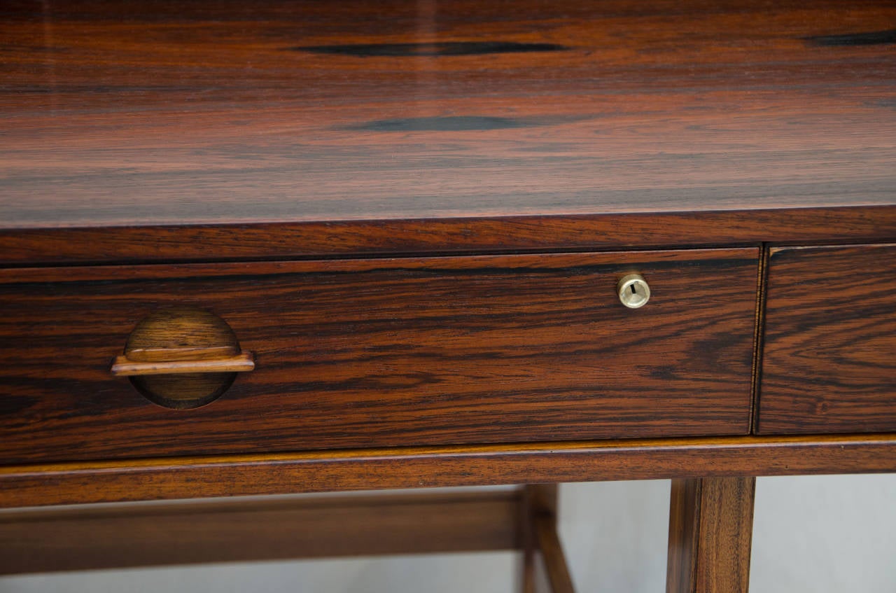 20th Century Rosewood Flip-Top Desk, Quistgaard for Løvig