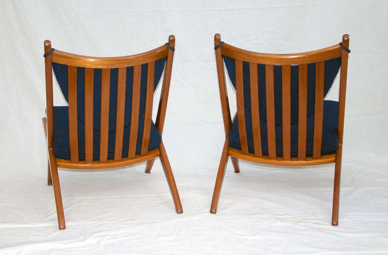 Danish Teak Lounge Chair- Armless 2