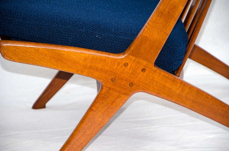 Danish Teak Lounge Chair- Armless 3