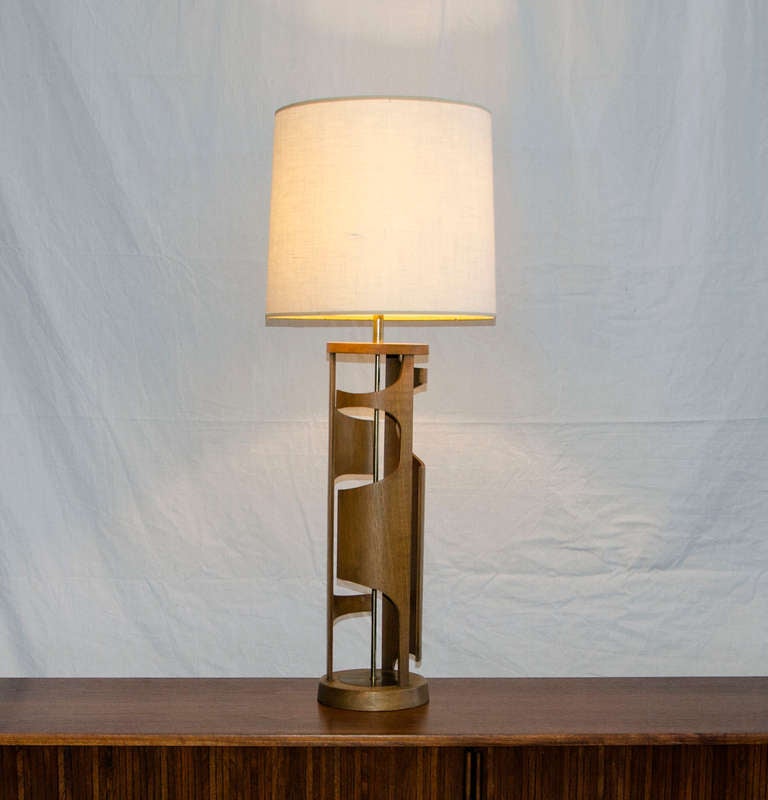 20th Century Mid Century Modeline Table Lamp
