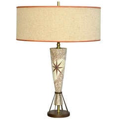 Vintage Mid Century Table Lamp - Marc Bellaire Style - Rembrandt