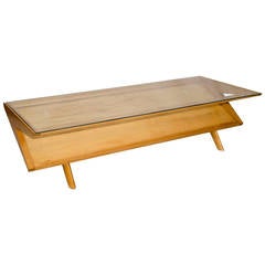 Mid-Century Coffee or Cocktail Table by John Keal for Brown Saltman