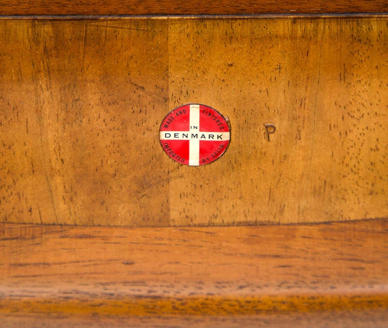 Danish Triangular End Table - Selig