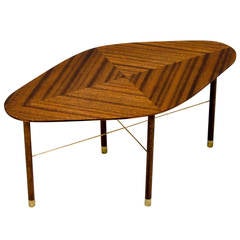 Very Small Midcentury Occasional Table by John Keal for Brown Saltman