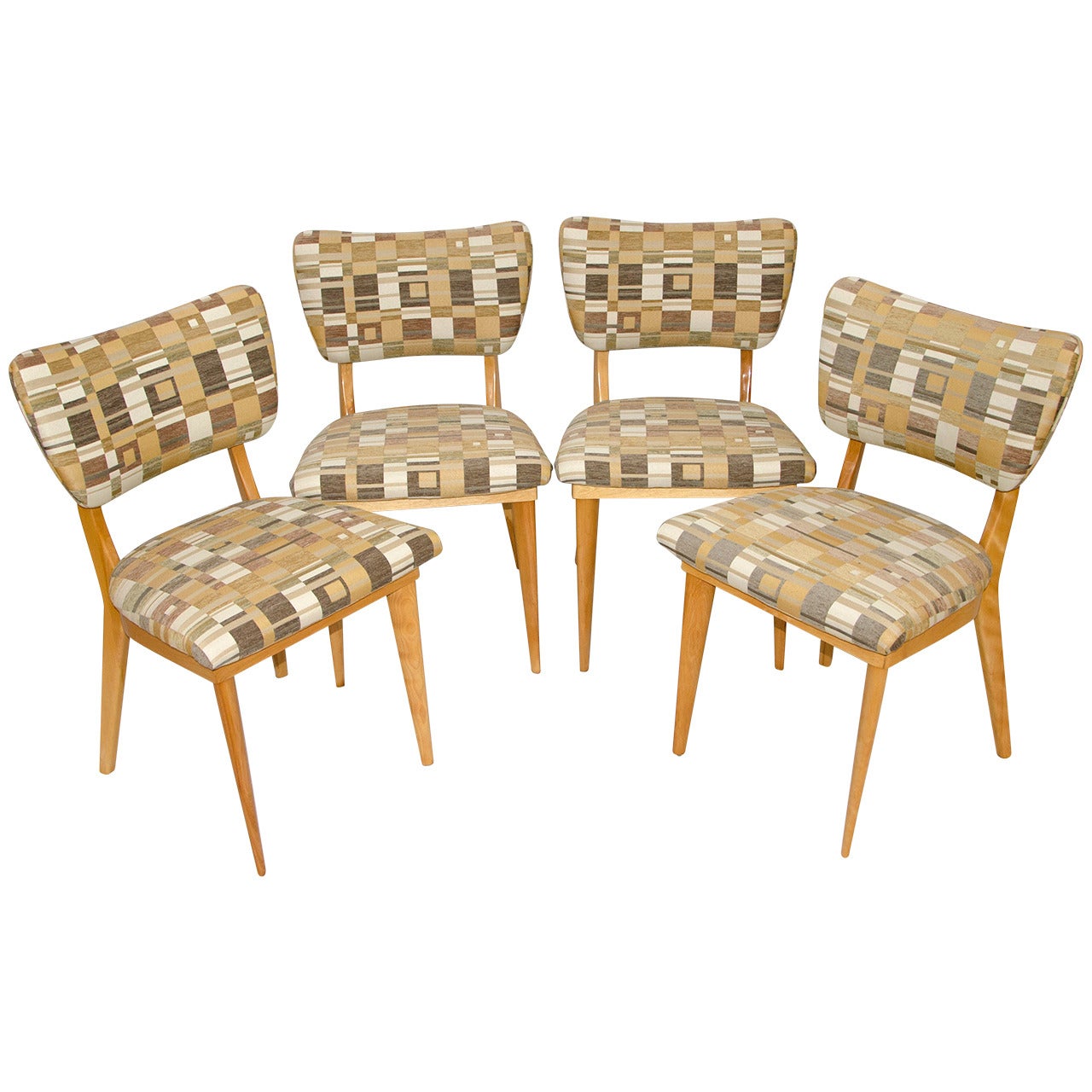 Four Mid Century Dining Chairs - Heywood Wakefield