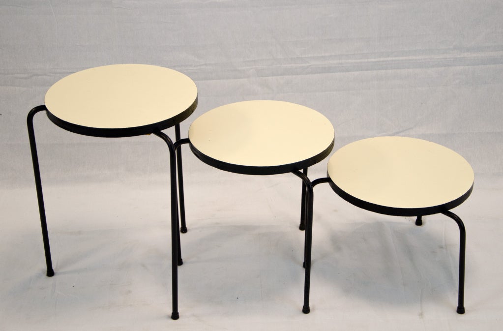 American Luther Conover Stacking/Nesting Side Tables