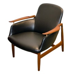 Finn Juhl NV53 Danish Lounge Chair