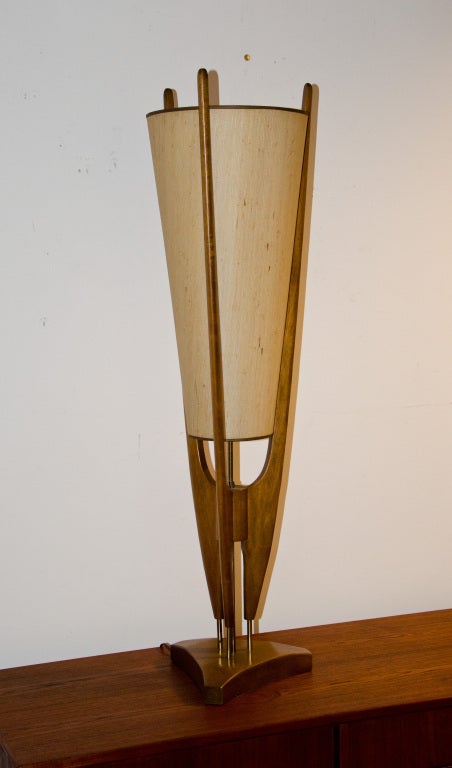 Mid Century Danish Style Table Lamp