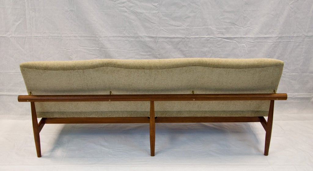 Danish Finn Juhl Teak Japan Sofa Model 137
